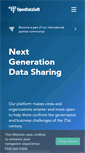 Mobile Screenshot of opendatasoft.com